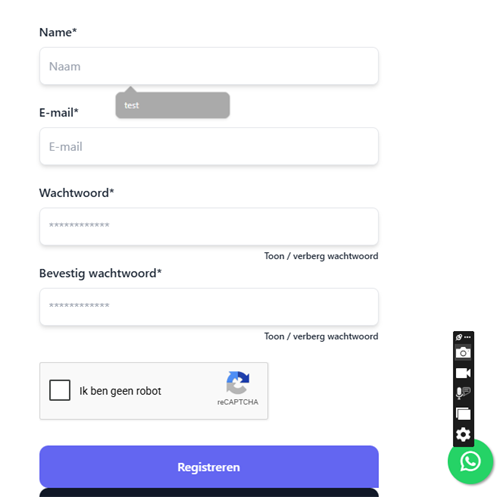 registreren bij nova