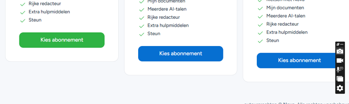 klaar met registreren